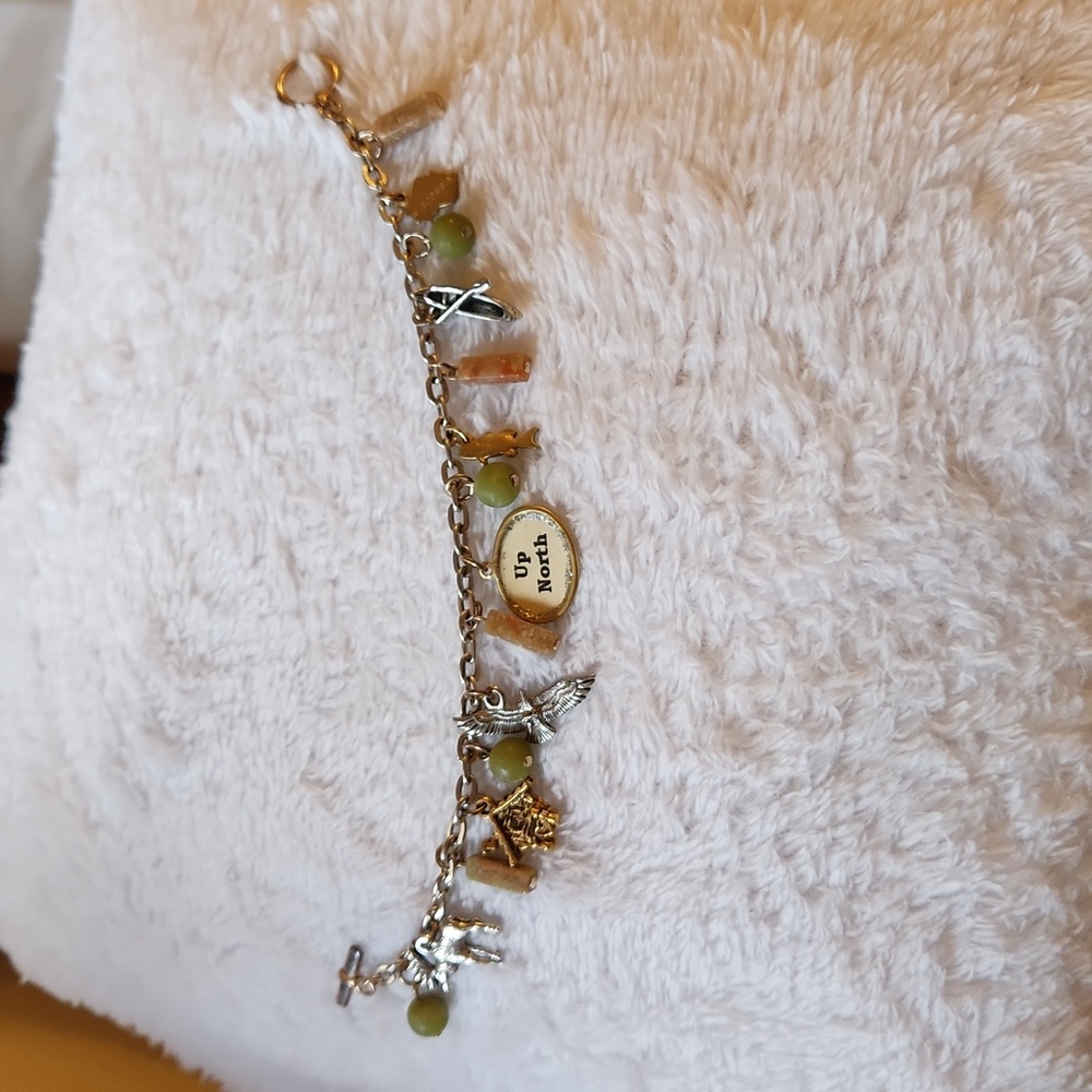 Wisconsin Up North Charm Bracelet